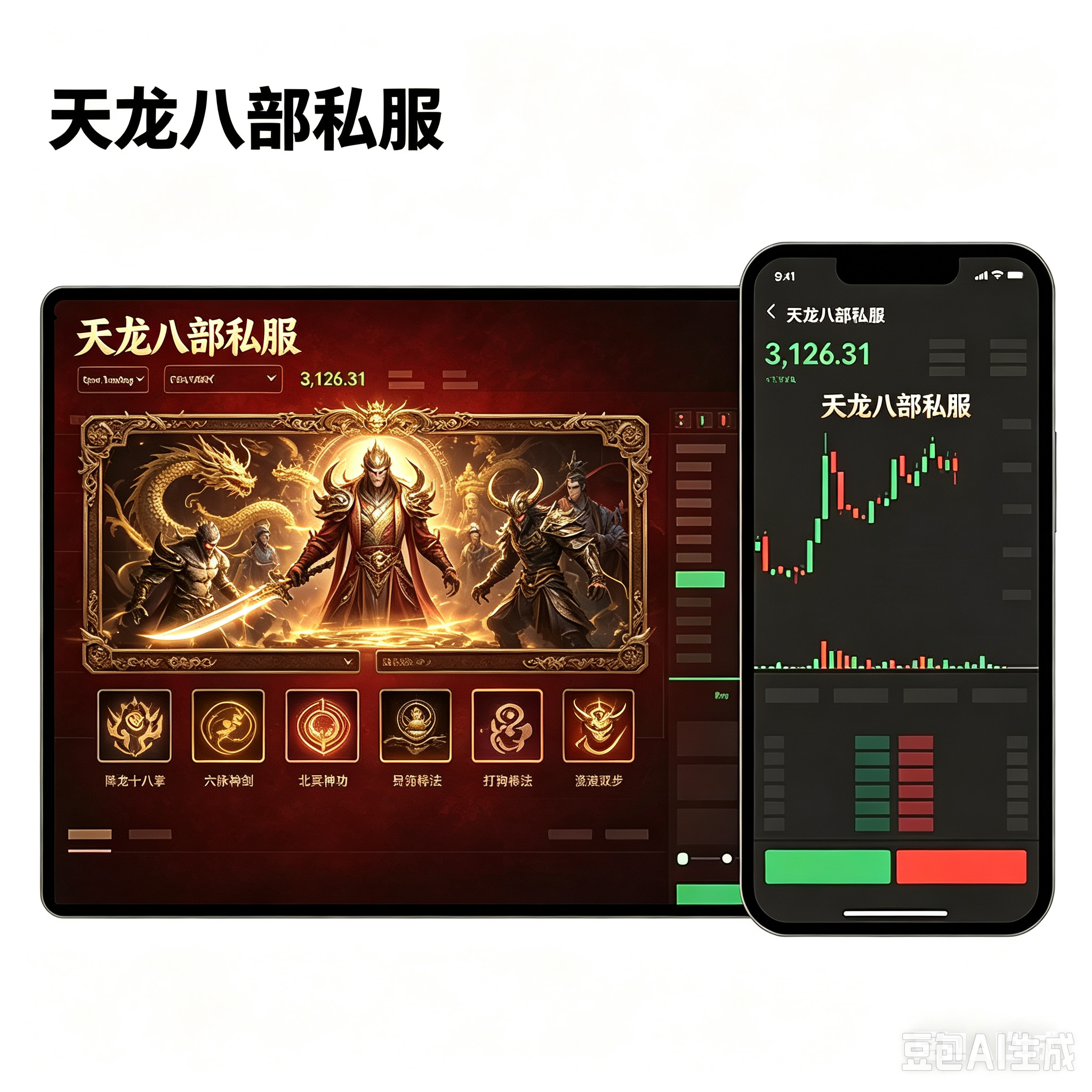 互通魔域私服幻兽孵化副宠画面